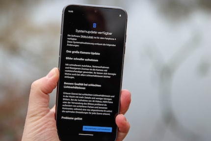 The latest update for the Fairphone 4 focuses on the camera.