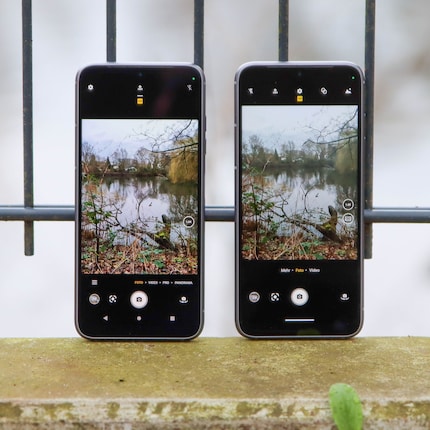 The new layout on the left-hand side.