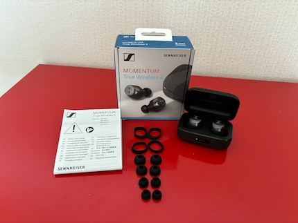Sennheiser also supplies ear fin sets.