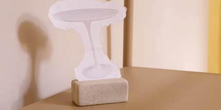 Von der Natur inspiriert: Der einbeinige Esstisch «Tulip Table» von Knoll lässt den Raum aufgeräumter wirken.