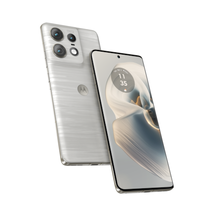 The Edge 50 Pro in the mother-of-pearl version