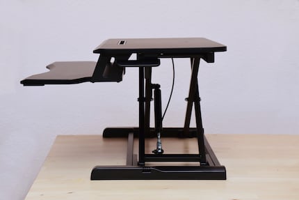 Visually, the monitor stand still has room for improvement.