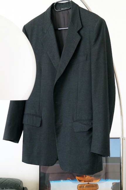 Diesen Secondhand-Blazer trage ich ganz ohne Ironie.