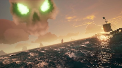 Skulls point the way to skeleton forts.