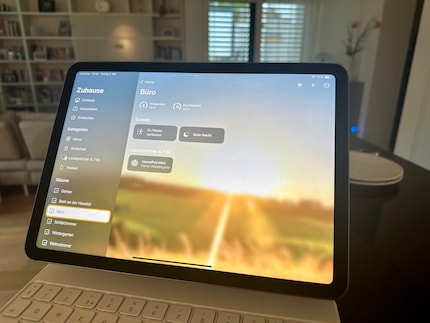 «Home»-Steuerung mit dem iPad.