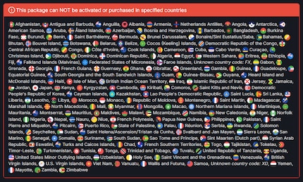 Diese Länder sind gemäß SteamDB von einem Playstation-Account-Zwang betroffen.