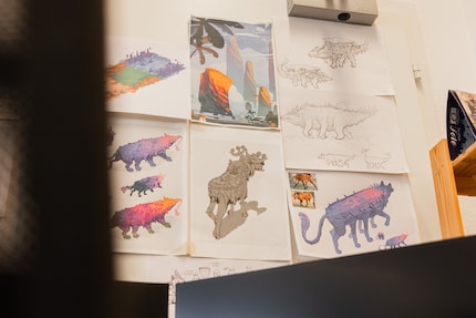 Stray Fawn hat klare Design-Vorstellungen und bringt diese bei Bedarf auch bei anderen Studios zur Sprache. Dennoch lassen sie den Studios viele Freiheiten.