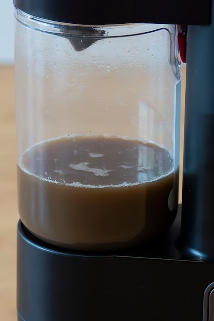 … while dirty water is pumped into a separate tank.