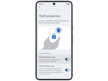 You can also deactivate anti-theft protection in Android 15.