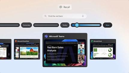 The Recall feature from Microsoft