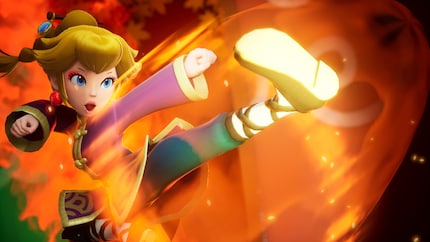 Princess Peach can now save herself. I’d like to see this development taken up in Mario Kart as well.