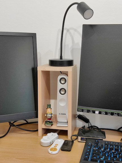 My DIY setup caters for the reading lamp.