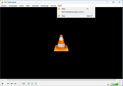 Under Windows, you will find the Update button in the Help menu.
