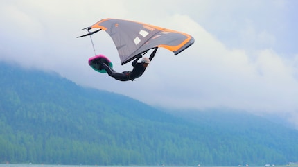 Coole Freestyle-Moves beim «Ensis Engadin Wing 2024».