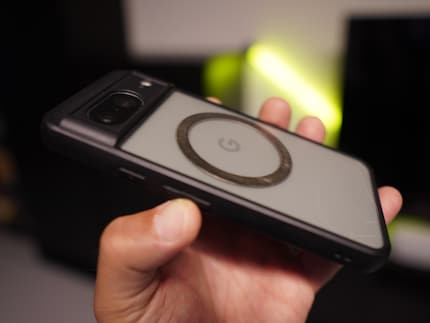 Diese Hülle mit Metallring macht aus meinem Pixel ein Android-Phone mit MagSafe.