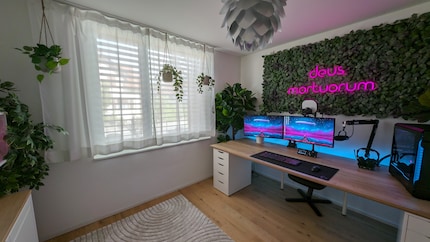Louis doesn’t need green fingers to have a room full of greenery.