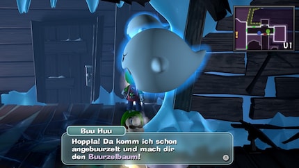 You’re rewarded with pun-filled ghost chat when you uncover a hidden Boo. As an added bonus, you instantly know you don’t need to keep looking for other ghosts in the same mission.