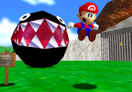 Super Mario 64 set new standards for 3D game design.