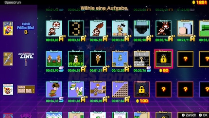 Viele Challenges, aber nicht so viele Spiele.