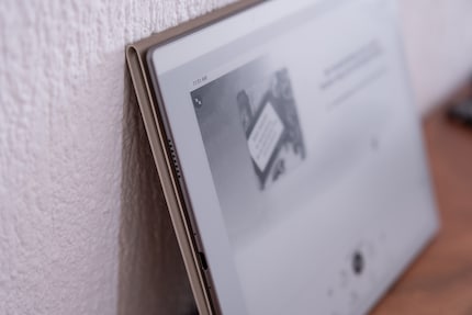 Hörbücher kannst du direkt über die Lautsprecher geniessen.