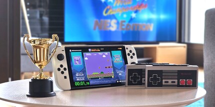 Für das Spiel empfehle ich die Neuauflage des NES-Controllers für die Switch. Fürs Feeling und weil das D-Pad besser als beim Pro-Controller ist.
