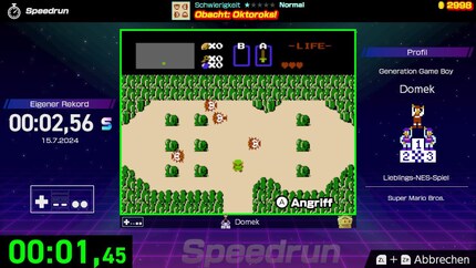 In diesem Speedrun muss ich alle Gegner möglichst schnell eliminieren. Hört sich simpel an, sorgt aber für Herzrasen.