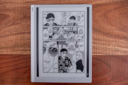 Übersichtlich und kontrastreich: Mangas lese ich gerne auf dem Onyx Boox Go.