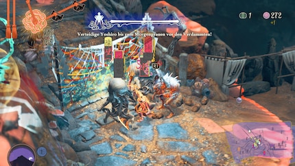 I can also use traps in many of the later levels.