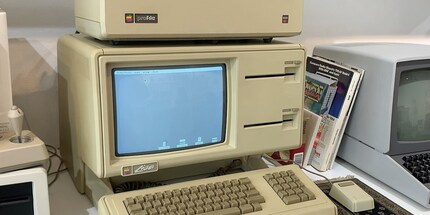 Bereits auf dem Apple Lisa war ein Papierkorb fürs Aufräumen zuständig.