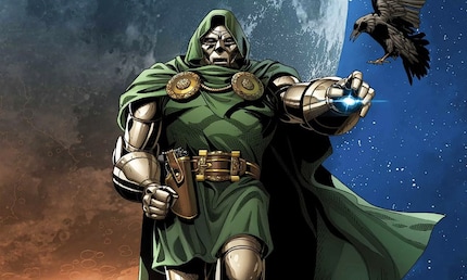 So sieht Victor von Doom aka Dr. Doom in den Comics aus.
