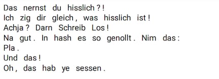 Der erste Versuch gelingt mehr schlecht als recht. Selbst schuld ...