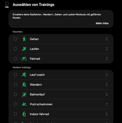 The Galaxy Watch 7 offers countless sports with customisable workouts.
