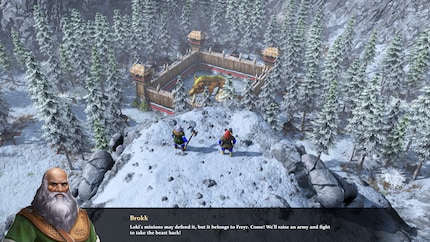 The Vikings speak English with a Scottish accent in the cutscenes. It’s fine, as long as it sounds Nordic somehow.