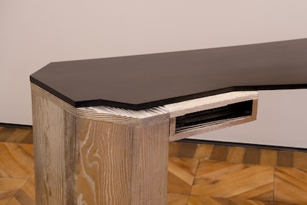 The combination of smooth and sharp edges makes the Studio F collection special.