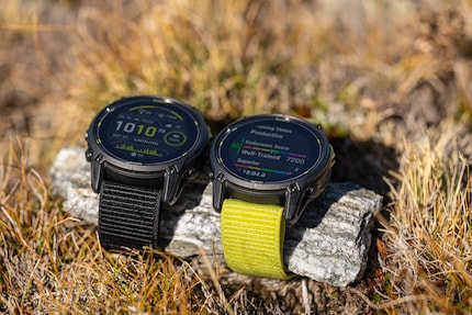 Für die Garmin Enduro 3 stehen Armbänder in verschiedenen Farben zur Auswahl.