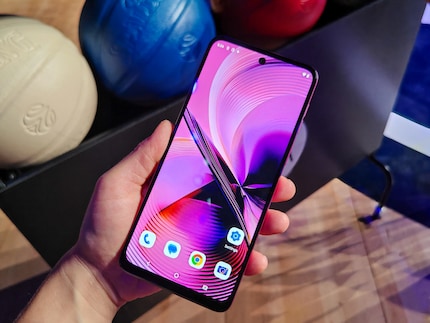 The Moto G55 has a slightly smaller display