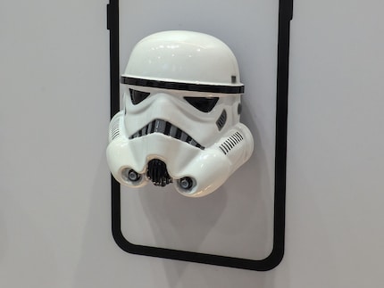 A Stormtrooper helmet as a fancy smartphone holder? Popsockets has it all.