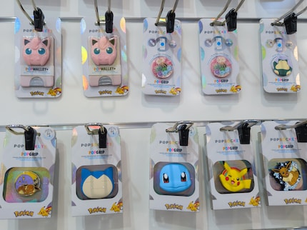 Pokémon Popsockets. I'd love to grab them all.