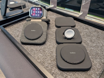 Belkin's Wireless Charging Travel Pad with two and three charging points.