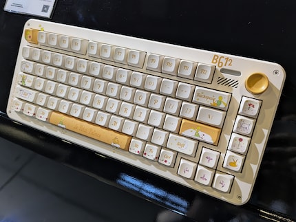 The ZX75 Sunset keyboard with the little prince.