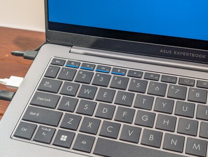 Die hervorgehoben F-Tasten des Asus ExpertBook P5.