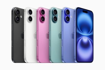 Beim regulären iPhone 16 ersetzt Weiss das Gelb des iPhone 15.