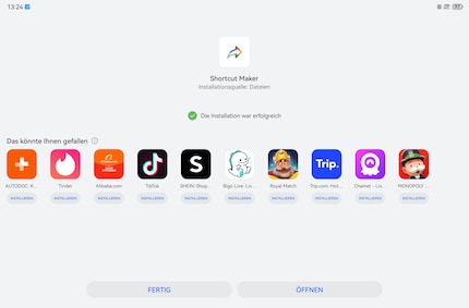 With Shortcut Maker, you can create shortcuts for your Google apps.