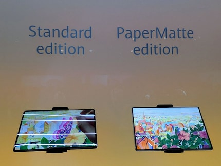 The Matepad Pro 12.2 has a tandem OLED with a paper matte finish, and therefore has no annoying reflections.
