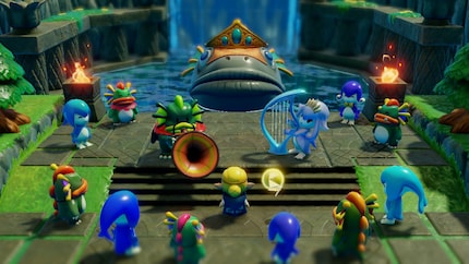 I fell in love with the villages and inhabitants of Hyrule.