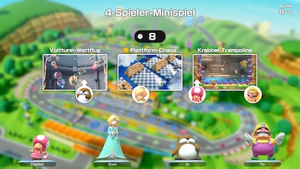 Im Taktik-Modus wird nicht alles dem Zufall überlassen. Über Minispiele wird beispielsweise abgestimmt.
