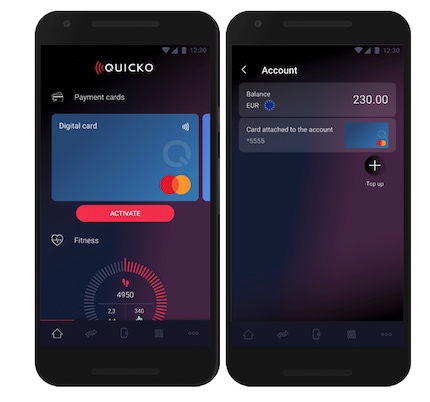 Quicko ist eine Art Revolut aus Polen.