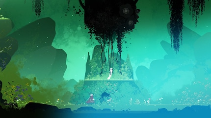 During battle, Neva sometimes gets caught by the enemies.