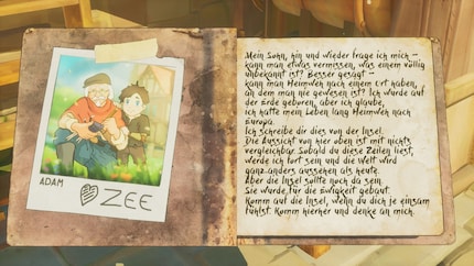 I puzzle the story together with diary pages.