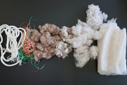 The evolution of the material from rope to jacket insulation.